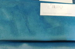 Turquoise Velveteen Type Upholstery Fabric , 56″, by the yard