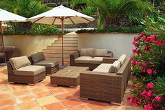 Yellow Outdoor Fabric 100% Solution-Dyed Polyester Pillow Cushion Upholstery