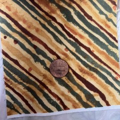 Cotton Fabric Strip Pack Autumn Colors Motif For Moda 7 strips 4.5 X 14.5