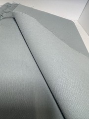 Powder Blue Solid Cotton Blend Stretch Light Denim Fabric 1 Yd + Apparel 55” W