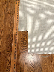 Thibaut Performance Fabric – Darcy in Sterling, 2 Yards Plus Remnant
