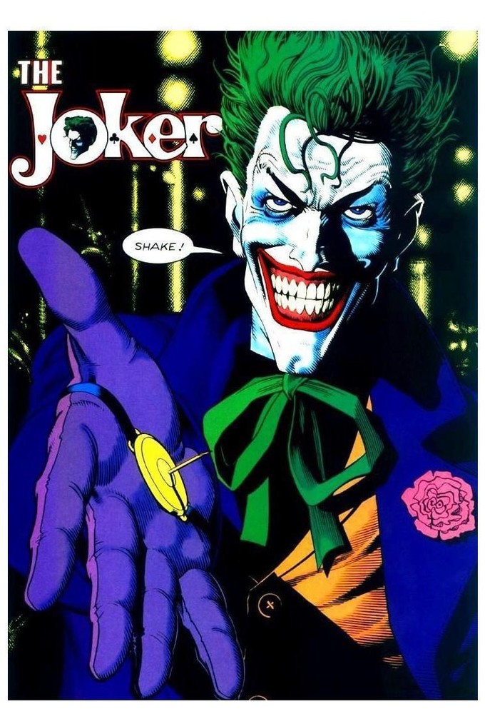 JOKER # 10 – 8 x 10 – T Shirt Iron On Transfer