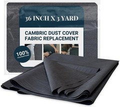 Versatile Black 36-Inch Upholstery Dust Cover – Stretch Fit & Water Resistant