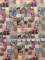 Cute as a Button by Ro Gregg for Northcott Green Cotton Fabric BTY