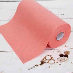 Premium Felt Roll – 12″ x 10yd – Melon – Soft Wool-Like 1.2mm Thick