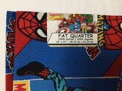 New Marvel Comics 2-Pack Amazing Spider-man Fat Quarter 18″ x 21″ Fabric Sewing