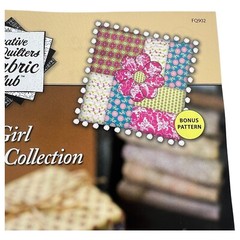 Annie’s Creative Quilters Fabric Club Girly Girl Fabric Collection Pattern Pillo