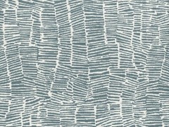 Perennials Abstract OUTDOOR Uphol Fabric- Bramblewood Bluestone 1.20 yds 813-368