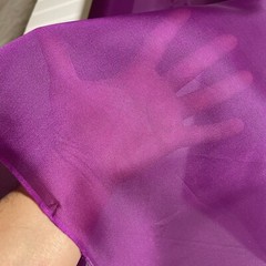 SILK Purple, FABRIC 6 Yards x 22 Inches Wide or 216 Inches x 22 Inches Wide