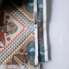ZEPEL FABRICS FOR GUNNE SAX CANVAS COTTON “LIBERTY QUILT” PRINT 3 YARDS X 55″