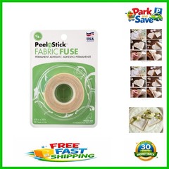 PeelnStick Fabric Fuse Adhesive 5/8″ x 20ft Roll – No Sew, Instant Bond