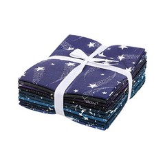 -25 Options- 100% Cotton Quilting Fabric Bundles 10pcs Fat Quarters 18”x21”-M…