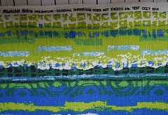 House N Home Fabrics & Draperies Inc. Mid Century “Barkcloth” Fabric 50″ Wide