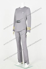 Spock Costume for Star Trek The Motion Picture Cosplay Jacket Suit Uniform Gray