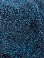 Teal Glitter stretch VELVET FABRIC BY THE YARD 64″ WIDE