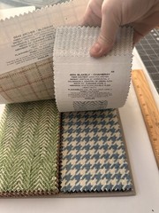 Pindler Check In Stripes Checks Solid Fabric Sample Books Craft Maker Doll House