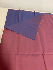 Handloom Two Tone 1.8 yards Fabric Khadi Bhavan 100% Cotton Sewing Cloth 60″ New