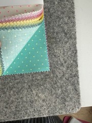 TULA PINK True Colors Tiny Coordinates Rainbow Dots Stripes 10″ Sqs NIP