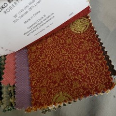 80pc Loose Fabric Samples 4x9in Fabric Swatches Various Patterns (f)