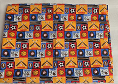 Lot of 12 Cotton Cotton Blend Fabric Pieces 1 Yard Novelty Prints Quilt Craft