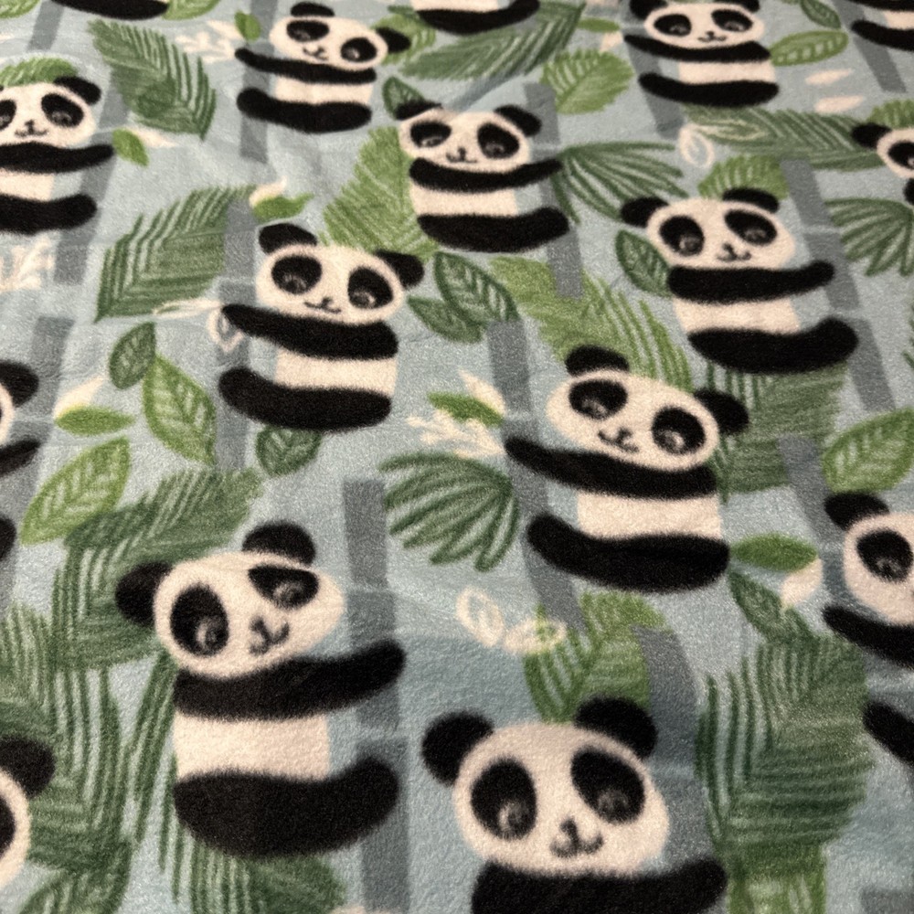 blizzard fleece fabric -By The Yard – Pandas