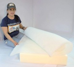 Versatile 36-Inch Wide Quilted Polyester Batting – 5 Yards for Creative Projects