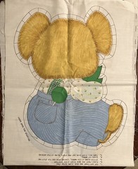 VTG Spring Mills KOALA BEAR Cut & Sew Fabric Panel Pattern 7518