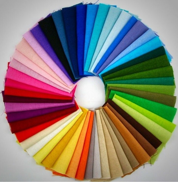 10″ Layer Cake Squares Assortment: SOLIDS 30+ pieces