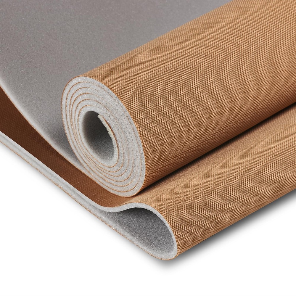Hiksuky Auto Headliner Fabric 58″ L × 60″ W with Foam Backing – Mesh Type w