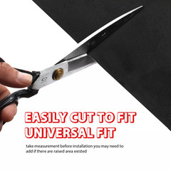 MODIGT Premium Suede Fabric for Car Roof Liner Repair 3mm Foam Backed Material