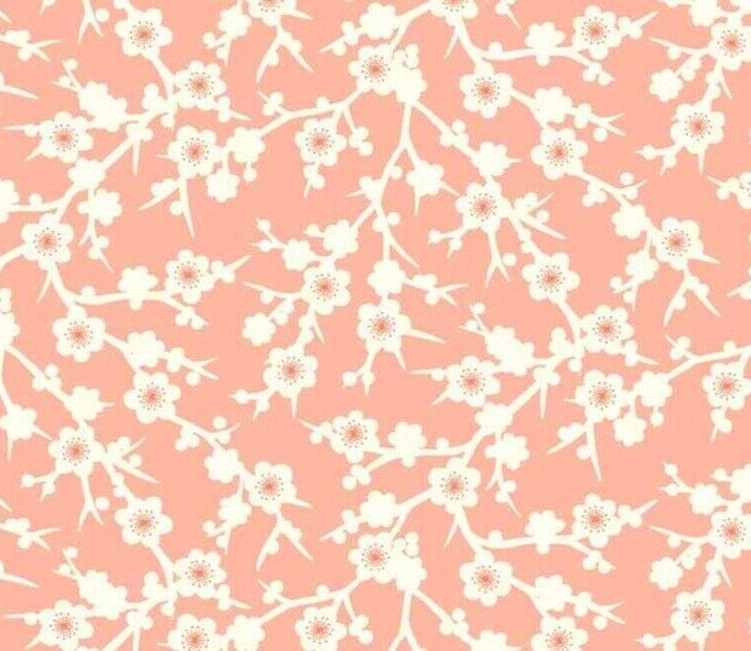 1.5 Yd Temptations Blossom 1319 Cherry Blossom Light Pink Henley Studio Makower