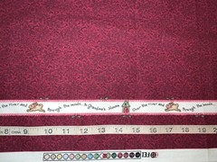 NEW Remnant To Grandma House Christmas Border 1 Yard 12″L By 25″W