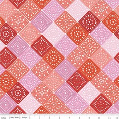 ‘Hand Made’ ~ 5″ x 5″ Squares, Riley Blake $3.99 Ships ANY Amount Of Fabric