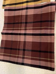 (6) 11”x12” & (6) 14”x15” Striped Upholstery Fabric 100% Cotton.