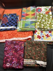 OOP Rare Quilting Fabric Lot 10 Fat Quarters Moda FreeSpirit Riley Blake Bundle
