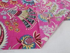 NO TARRIF CHARGES 100%✅ZK_327 Multi Hand Printed 100%Cotton 1 Yard Fabric