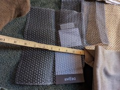 Dedar Fabric Sample Lot Of 5 Neutral Varies Abstract DiY Upcycle