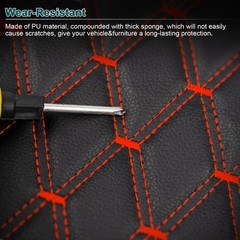 Quilted Faux Leather Fabric Diamond Stitch 63″ PU Upholstery for Car Headliner