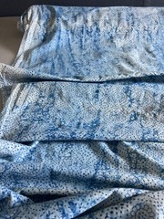 Merchant & Mills Indigo Organic Indian Cotton Hand Block Print MONSOON DAISY 43″