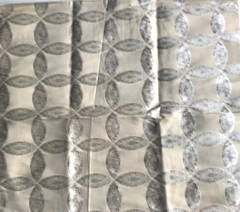 Modern Luxe Modern Muse Champagne 24″x24″ Fabric Remnant