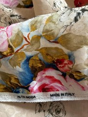 Authentic and rare Top Italian designer luxury dress fabric. Made in Italy
