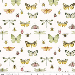 1/4 Yard 9×42 Riley Blake “Love Me More” Flutter Cloud Butterflies Quilt Cotton