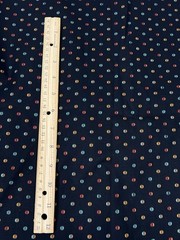 Black Variegated Dots Cotton Fabric 4 Yards 42″ Wide Studio E Martha Walker 2167