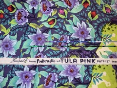 Tula Pink Pinkerville Imaginarium Unicorn Fabric Free Spirit 1 Yard Purple Green