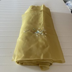 SILK Mustard Yellow FABRIC 10 Yards x 22 Inches Wide or 360 Inches x 22 Wide
