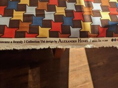 Brandy J alexander henry geometric cotton canvas fabric buy by the yard (sb15)
