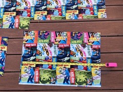 Star Trek Paperback Book Magazine Cover Camelot Cotton Quilt Fabric 3 Pieces