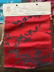 Vintage Lot 16 Silk Brocade Sample Cataloges Made in Hong Kong 9X7