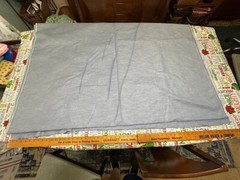 6 YDS Decorator Designer FABRIC Blue Grey 54″W Curtains Pillows Hand Bags
