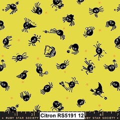 MODA Ruby Star Halloween Freaky Familiars100% cotton fabric by the yard RS519112